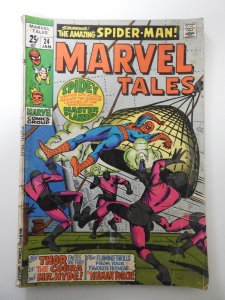 Marvel Tales #24 GD+ Condition moisture damage, 1/2 in spine split