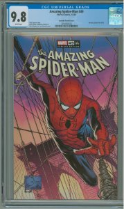 Amazing Spider-Man #49 CGC 9.8 Quesada Variant Cover!