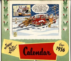 They'll Do It Every Time 1956 Calendar-Jimmy Hailo RARE