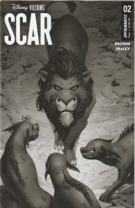 Disney Villains Scar # 2 Variant 1:7 Cover S NM Dynamite [P4]
