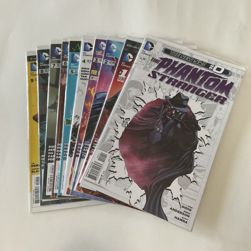 Phantom Stranger 0 1-9 Lot Run Set Near Mint Nm New 52 DC Comics