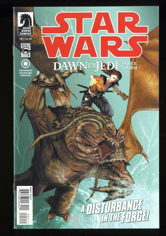 Star Wars: Dawn of The Jedi - Force Storm #2 NM+ 9.6 Daegen Lok!