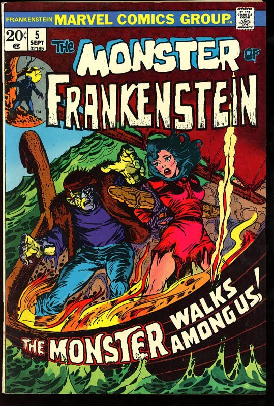 The Frankenstein Monster #5 (1973)