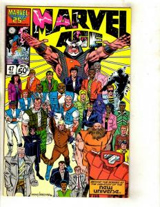 10 Marvel Age Marvel Comics # 40 41 42 44 45 46 47 48 49 50 Stan Lee NP10