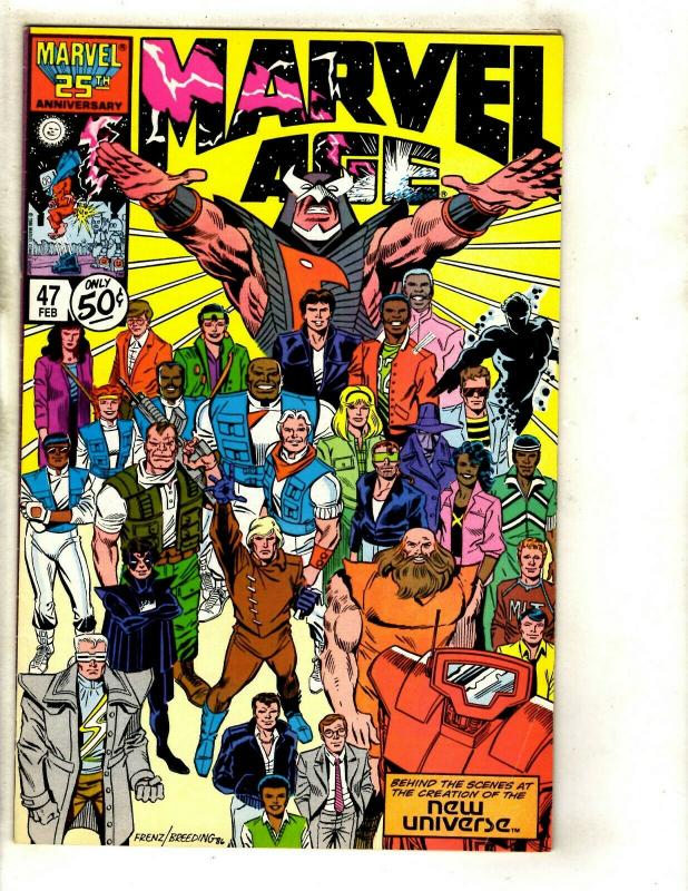 10 Marvel Age Marvel Comics # 40 41 42 44 45 46 47 48 49 50 Stan Lee NP10