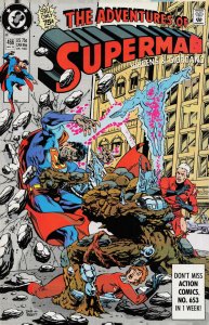 Adventures of Superman #466 (1990) Superman