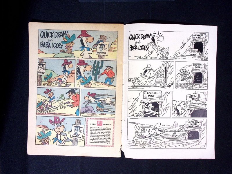 Four Color Comics #1040 Quick Draw McGraw #1 Hanna Barbera 1st Apperance 1960