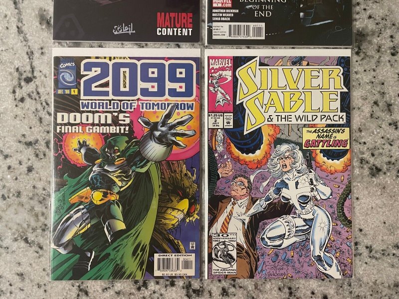 4 Marvel Comics Silver Sable 2 + 2099 4 + Shield 1 + Universal War One 2 50 J823