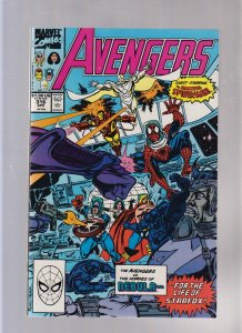 Avengers #316 - Spiders & Stars! (8.5/9.0) 1990