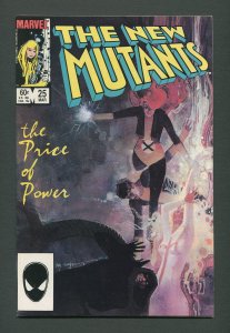 New Mutants #25  / 9.6 NM+  /  March 1985