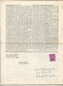 Jazz Record Exchange Auction Catalog 1960's-14 pages of auction items and edi...