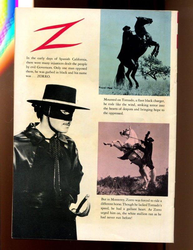 WALT DISNEY PRESENTS ZORRO #5 - ALEX TOTH ART (6.0) 1967