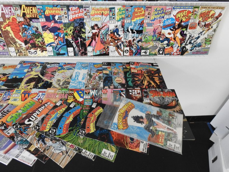 Huge Lot 170+ Comics W/ Wonder Woman, Vision & the Scarlet Witch, +More! Avg VF-