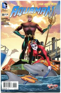 AQUAMAN #39, NM, Harley Quinn, 2015, New 52, Variant, Connor, more HQ in store