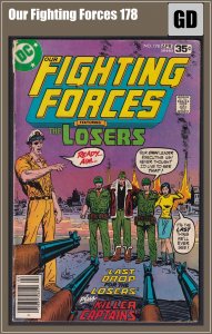 Our Fighting Forces 178 (1978) GD Bronze Age DC War Comics