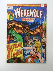 Werewolf by Night #7 (1973) VF- condition