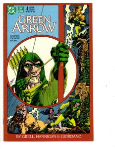 7 Green Arrow DC Comic Books # 4 5 6 8 9 10 11 Grell Hannigan Giordano Queen CB1