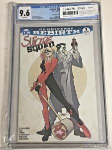SUICIDE SQUAD#1 CGC 9.6 DYNAMIC FORCES VARIANT DC UNIVERSE REBIRTH