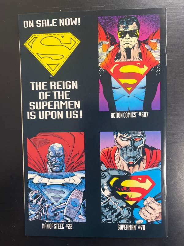Adventures of Superman #501 Die-cut cover (1993)