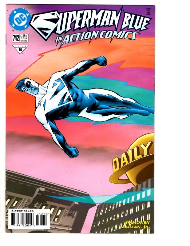 10 Action Comics DC Comic Books # 742 743 746 747 748 760 761 762 764 767 CB8