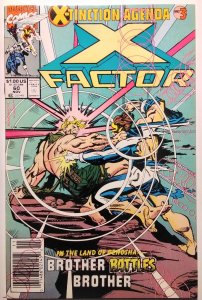 X-Factor #60 Newsstand Edition (1990)