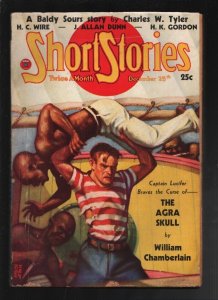 Short Stories 12/ 25/1934early pulp cover by Rafael DeSoto-Captain Lucifer-he...