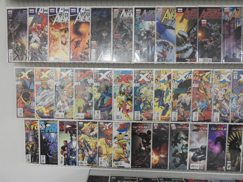 Huge Lot of 130+ Comics W/ Secret Avengers, Warlock, X-Force! Avg.  VF Condition