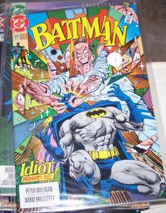 Batman # 473 1992 DC COMICS  the idiot  pt 3 robin tim drake bruce wayne