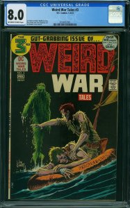 Weird War Tales #3 (1972) CGC 8.0 VF
