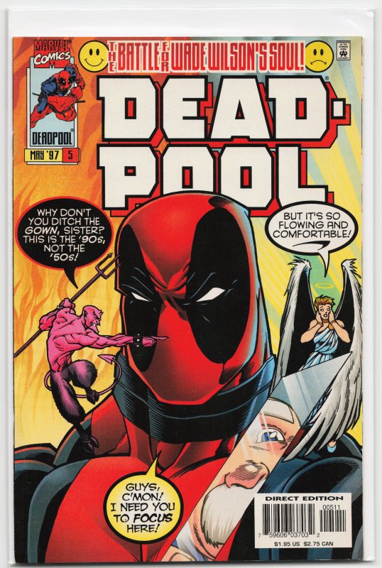 Deadpool #5 Direct Edition (1997) Deadpool