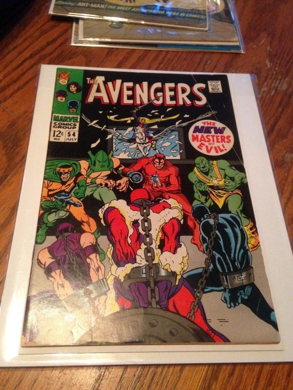 Avengers 54 VG+ 1st cameo of Ultron (July 1968)