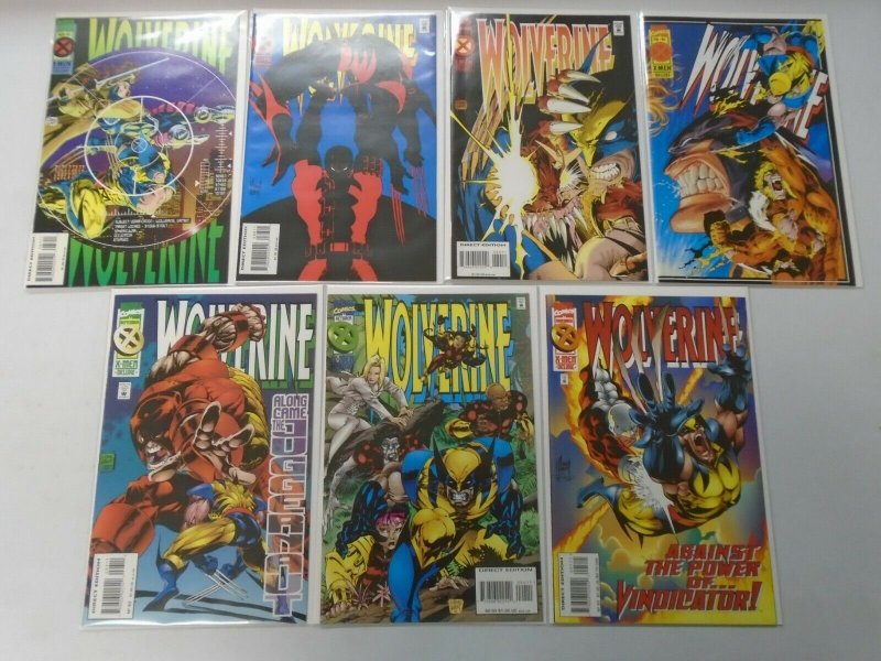 Wolverine comic lot 39 different from #50-95 8.0 VF (1992-95 1st Series)