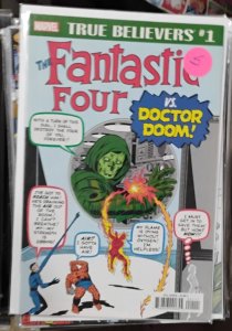 TRUE BELIEVERS Fantastic Four  # 5  2018  MARVEL  doctor doom