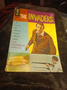 The Invaders #4 Oct 1968 Gold Key Comics Silver Age TV Show Book Scifi Photo Cov