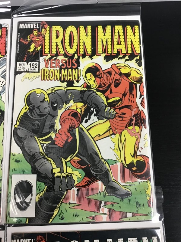 6PC IRON MAN LOT (7.0) #188-193!! 1984
