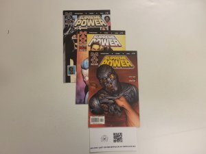 3 Supreme Power Marvel Max Comic Books #11 12 13 49 TJ27