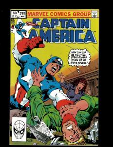 12 Captain America Comics #277 278 279 280 281 282 283 285 286 287 288 289 J411