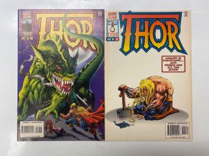 4 Thor MARVEL comic books #499 501 502 47 79 KM15