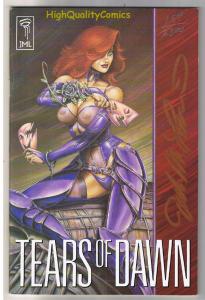 TEARS OF DAWN #1, VF+, Joseph Linsner, Signed, Numbered, Limited