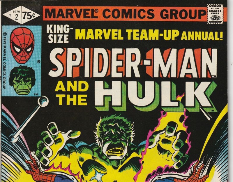 Marvel Team-Up Annual #2, 4 Spidey, Hulk, Daredevil, Power Man, Moon Knight