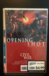 Civil War: Opening Shot Sketchbook #1 (2006)