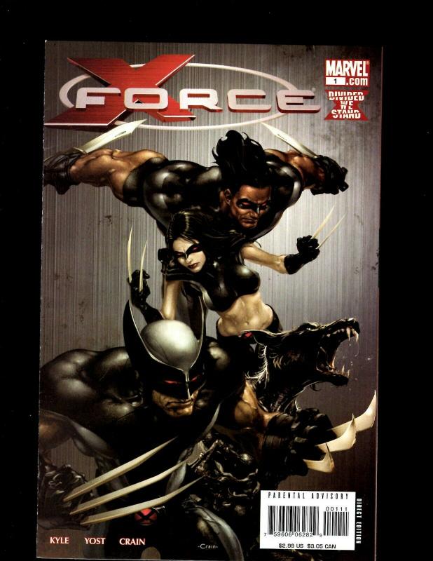 14 X-Force Marvel Comic Books #1 1 2 3 4 5 7 8 9 10 11 12 13 Special #1 EK5