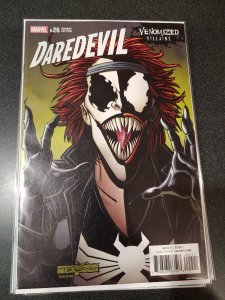 DAREDEVIL #26 VENOMIZED TYPHOID MARY VARIANT MARVEL COMICS CB3