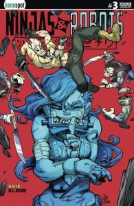 Ninjas & Robots #3 Cvr D 5 Copy Incv Cvr Piyotycho Keenspot Comic Book