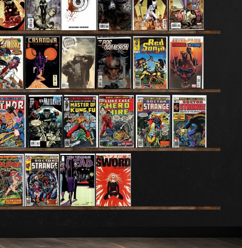 Huge Lot 150+ Comics with Thor, The Sword, Howard The Duck & More!