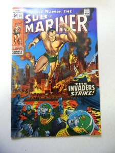 Sub-Mariner #21 (1970) FN Condition