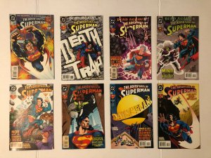 Adventures Of Superman #501 - 529 And Annuals 1-6 &8 Lot Of 37