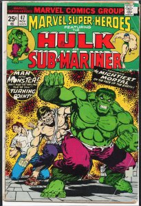 Marvel Super-Heroes #47 (1974) Hulk