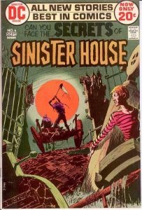 SECRETS OF SINISTER HOUSE 6 VERY FINE Sept. 1972 COMIC BOOK