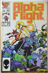 Alpha Flight #34 (1986) VF+